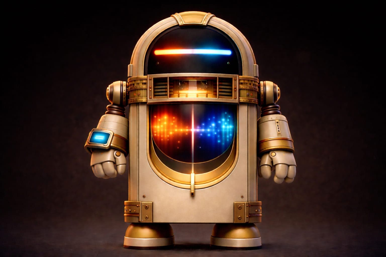 Jukebot, the character at the heart of Jukebox Experience